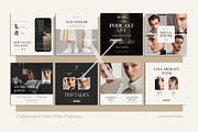 Podcast Instagram Creator CANVA PS, a Social Media Template by Eviory (Thumbnail 7 of 20)