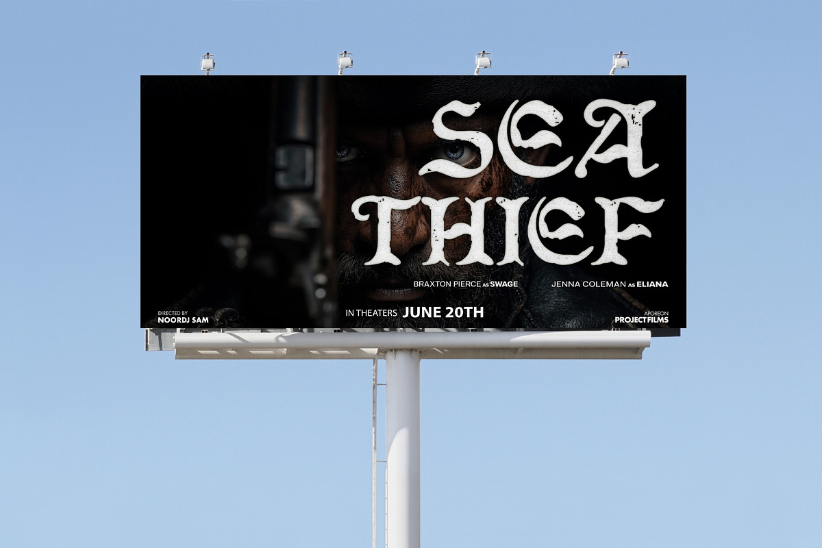 Pirate Font Bundle - 100 Fonts!, a Serif Font by HipFonts (Photo 9 of 18)