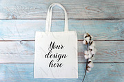 Tote bag Mockup Bundle with cotton., a Print Template by MockupMarket (Thumbnail 2 of 7)