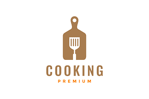 cutting board kitchen concept logo, a Branding & Logo Template by devastd