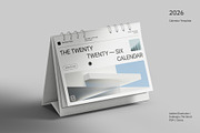 2026 Desk Calendar - Benmoo, a Stationery Template by fakhroo (Thumbnail 1 of 5)