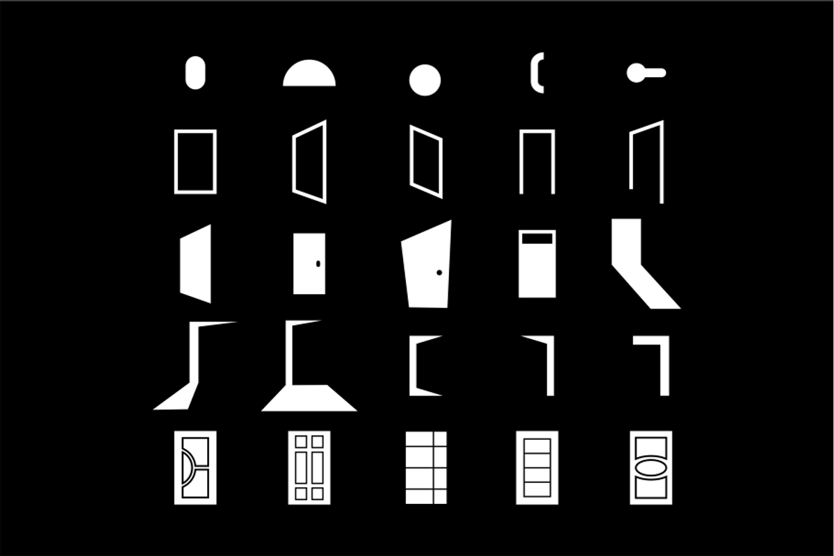 Door – Vector Door Shapes, a Shape Add-On by Akdesain (Photo 3 of 5)
