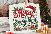 Merry Everything Christmas PNG, a Seasonal Illustration by DreamPrint404 (Thumbnail 2 of 6)