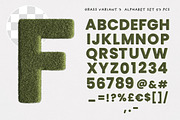 Green Grass or Fur Typo Creator, a Sans Serif Font by TVartworks (Thumbnail 7 of 14)