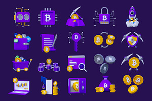 3D Crypto Currency Icon