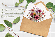 Watercolor Spring Mason Jar Clipart, an Illustration by Libby Wishes (Thumbnail 5 of 6)