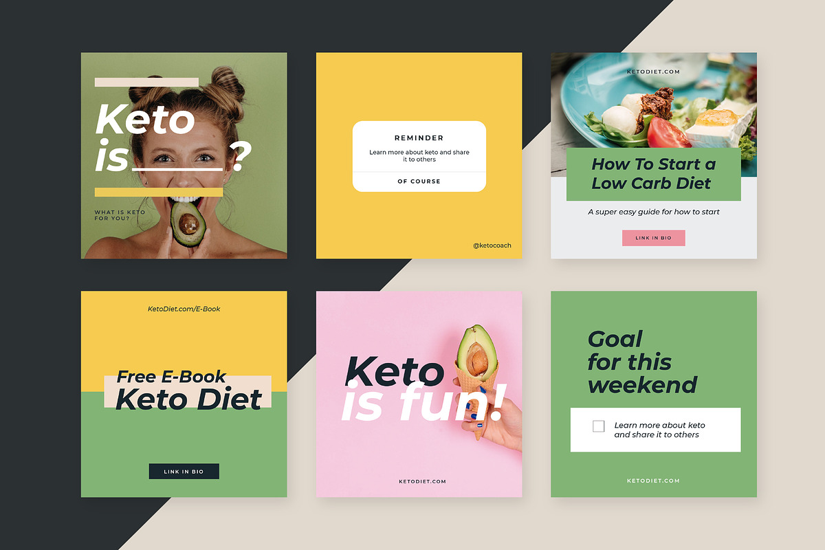 Fitness Instagram Creator, a Social Media Template by Design District (Photo 10 of 21)