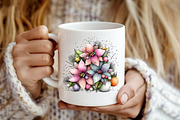 Pink Christmas Clipart Bundle, a Seasonal Illustration by fashionaddict (Thumbnail 7 of 7)