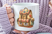 Back to School Png Retro School, an Illustration by CraftArtStudio (Thumbnail 5 of 6)