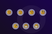 Happy Emoji 3D Illustration, a Characters & Person 3D Model by Vektora Studio (Thumbnail 6 of 6)