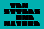 Solida Font Family, a Font by Graviton Font Foundry (Thumbnail 3 of 4)