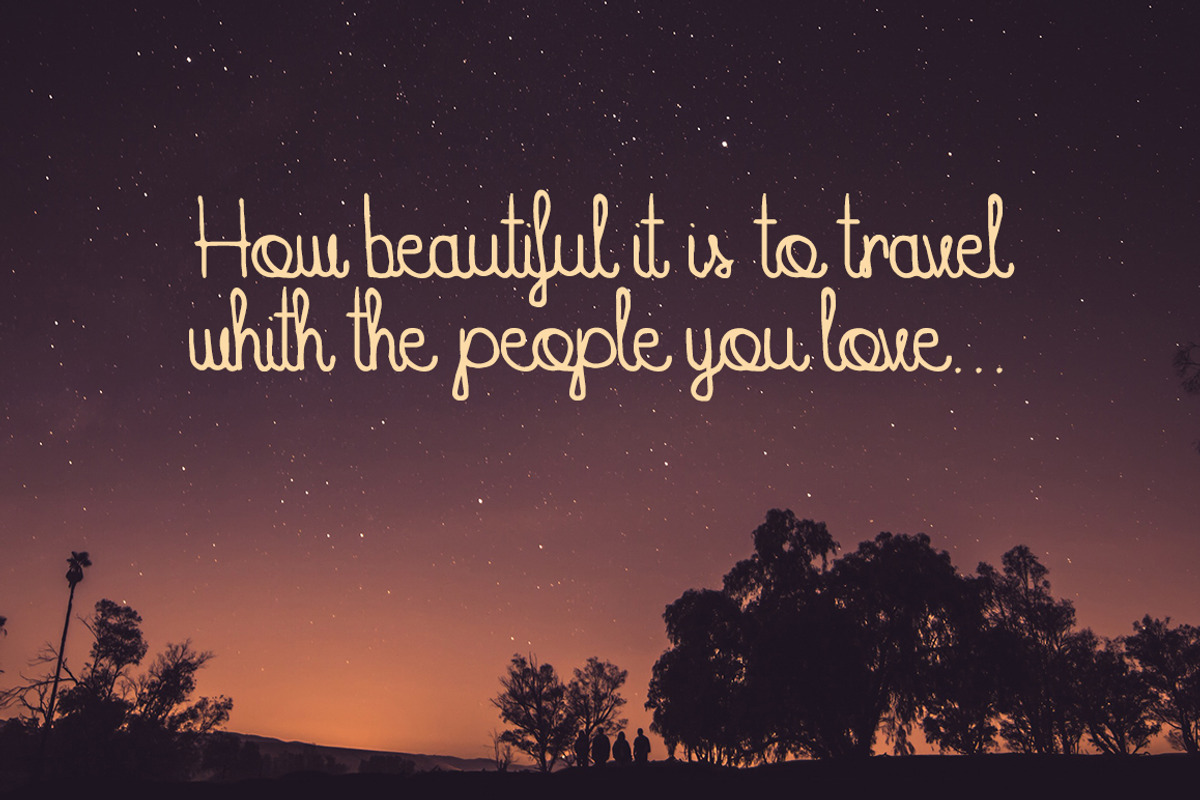 Traveler Font + BONUS pack preview 3