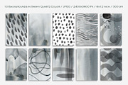 Abstract Gray Watercolor, a Texture Graphic by FineArt (Thumbnail 2 of 12)