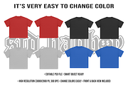 Premium T-shirt Mockup Editable PSD, a Shirt Mockup by std.badboy (Thumbnail 2 of 4)