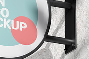 Street Sign Mockup (32 PSD Scenes), an Advertising Mockup by Traint (Thumbnail 8 of 50)