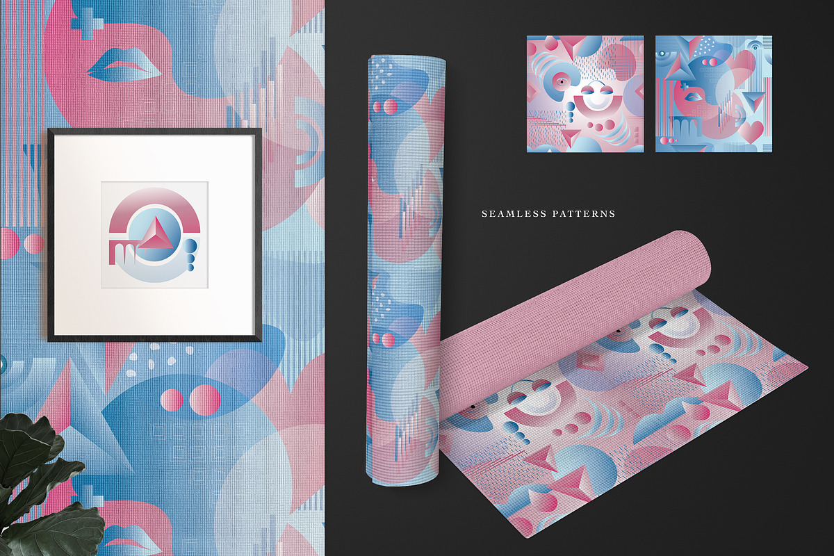 ABSTRACT ELEMENTS+COLLAGE, an Object Graphic by WildStrawberry Magic (Photo 14 of 19)