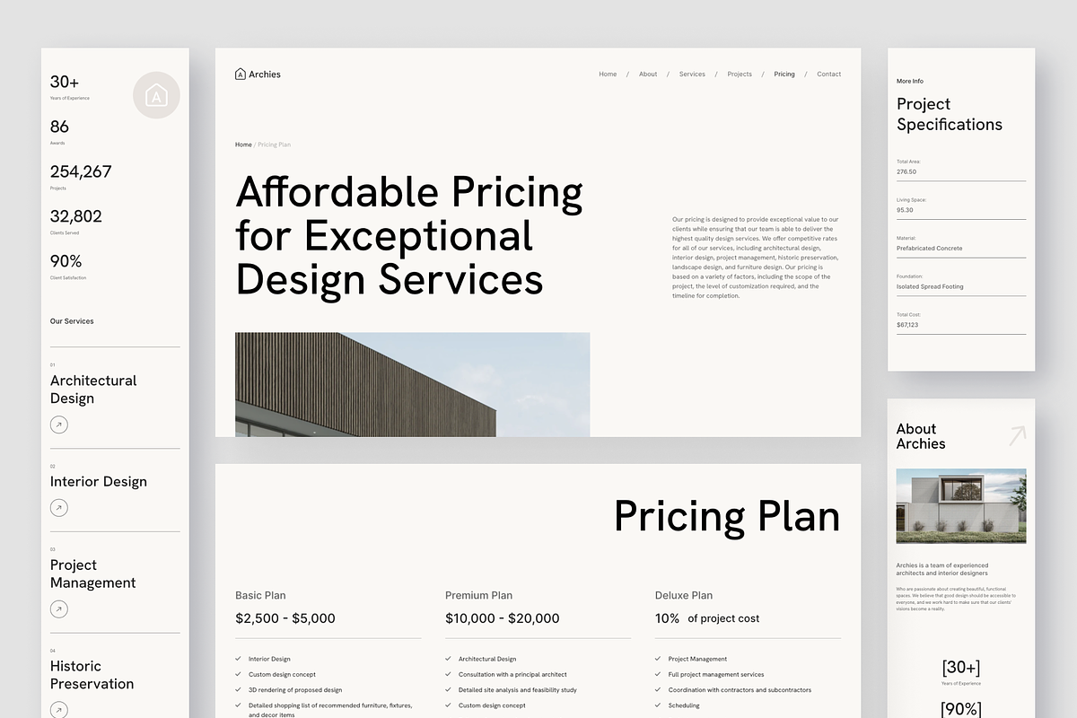Archies - Architecture Framer, a Websites & App Template by peterdraw (Photo 7 of 7)