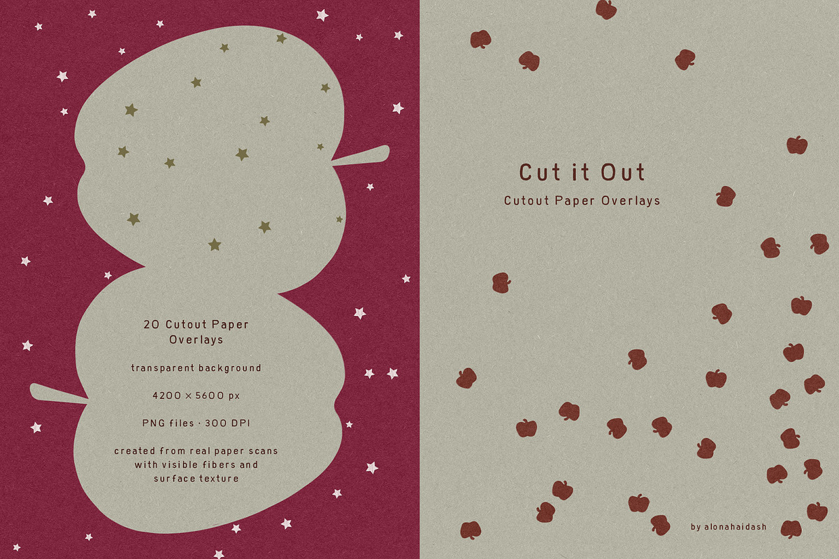 Cut It Out - Cutout Paper Overlays, a Texture Graphic by alonahaidash (Photo 20 of 26)