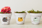 Cat Faces Sticker Pack, an Animal Illustration by natalisart (Thumbnail 4 of 5)