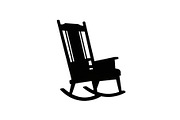 Rocking Chair Silhouette Bundle, an Illustration by Designs_River (Thumbnail 2 of 51)