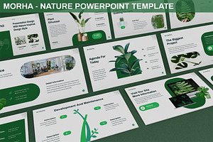 Morha - Nature Powerpoint Template, a Presentation Template by SlideFactory