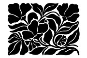 Floral Ornamental Silhouette Bundle, an Object Graphic by hafijul (Thumbnail 3 of 4)