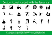 Yoga Studio Power Point Video, a Presentation Template by Kathy Green Design (Thumbnail 3 of 5)