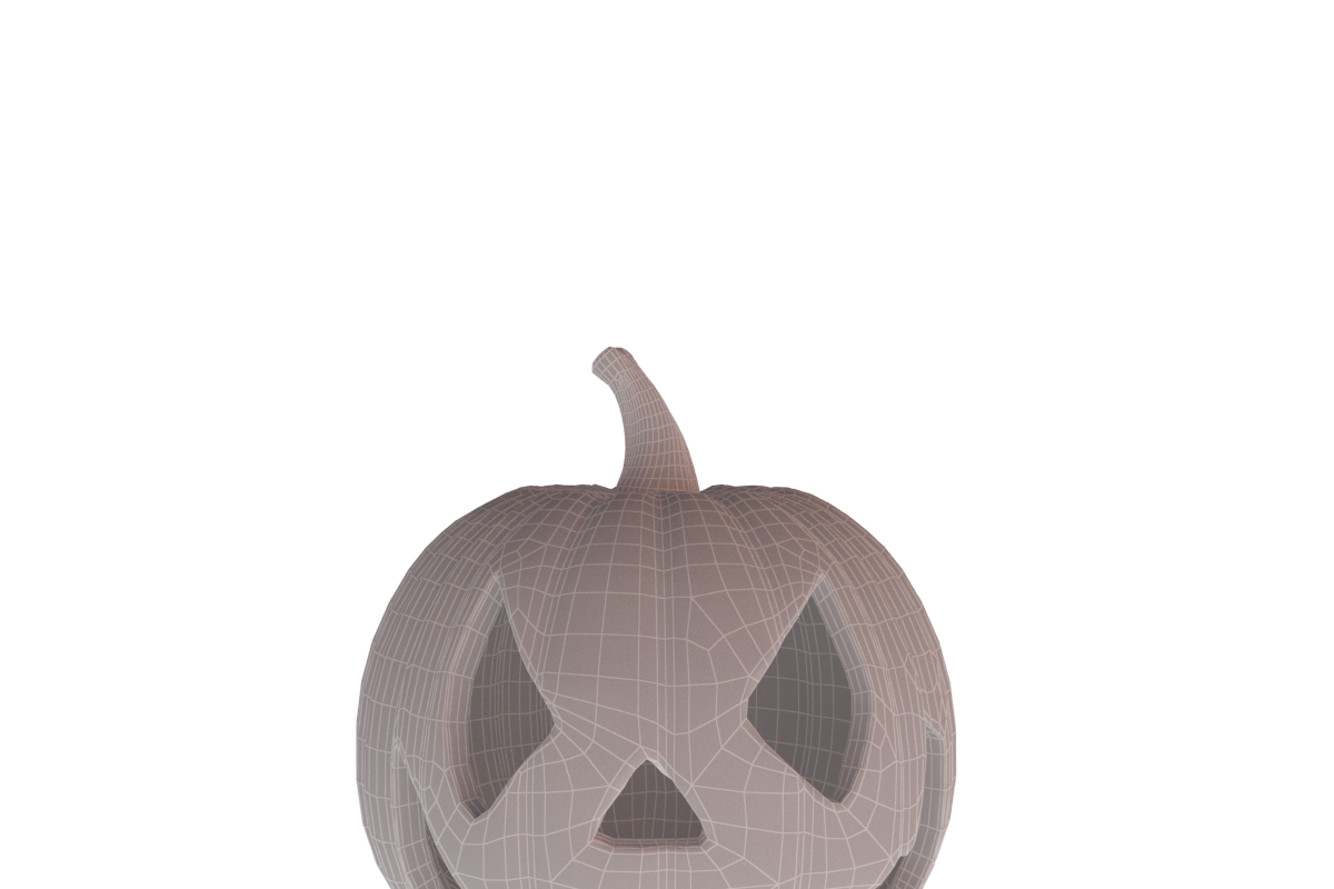 Halloween Pumpkin, a Characters & Person 3D Model by NOMODOL (Photo 13 of 13)