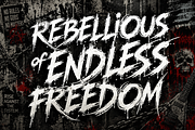 ShycoBlaze – Metal Skate Rock & Punk, a Handwritten Font by HypeWorksCo (Thumbnail 2 of 13)