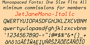 JetJaneMono, a Sans Serif Font by Ingrimayne Type (Thumbnail 8 of 11)