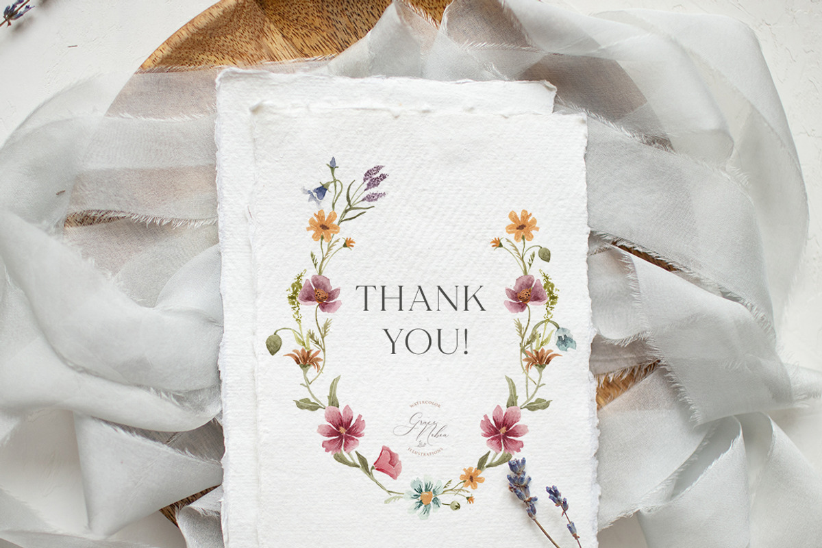Wildflower Tiny Bright florals, a Decorative Illustration by Grace Noboa Illustrations (Photo 11 of 11)