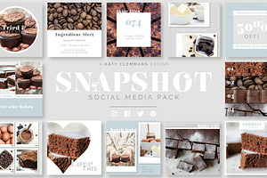 Snapshot Social Media Template pack