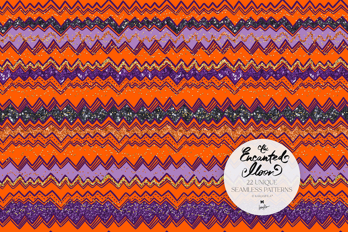 Halloween Gothic Woodland Patterns, a Pattern Graphic by KaramfilaS (Photo 27 of 28)