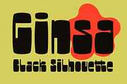 Ginsa Silhouette - analog aesthetic, a Handwritten Font by TypeFaith Fonts (Thumbnail 1 of 11)