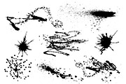 Big vector set of painted blots, a Texture Graphic by Valentain_Jevee (Thumbnail 23 of 31)