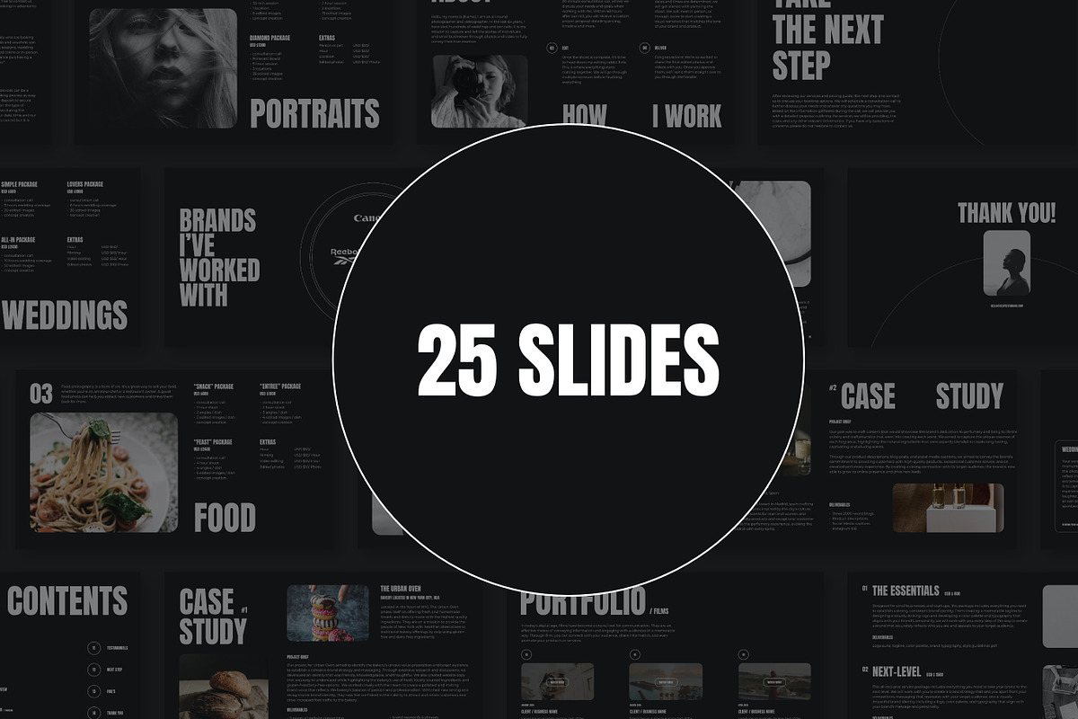 Studio / Services Guide • Moon, a Presentation Template by Two Moons Studio (Photo 6 of 13)