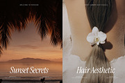 Summer Hair + Calm Beach Images, a Beauty & Fashion Photo by Make Stories Studio (Thumbnail 2 of 7)