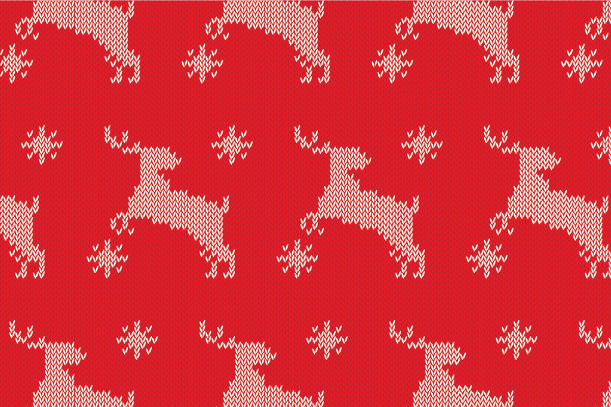 Seamless Ugly Sweater Pattern Pack, a Pattern Graphic by Core Gallery (Photo 7 of 10)