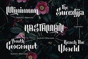 Bedempank, a Font by Arterfak Project (Thumbnail 4 of 7)