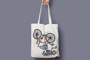accident while riding a bicycle, a Person Illustration by gunaonedesign (Thumbnail 4 of 4)