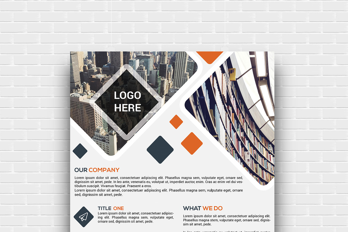 Korporat Flyer Template, a Flyer Template by assaiv (Photo 2 of 2)
