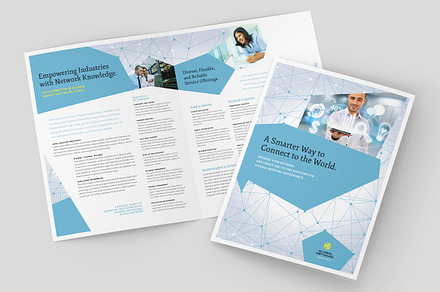 Global Network Brochure Template