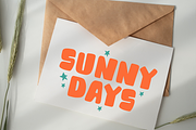 Sunkist Sunday - Playful Font, a Handwritten Font by Keithzo (Thumbnail 7 of 9)