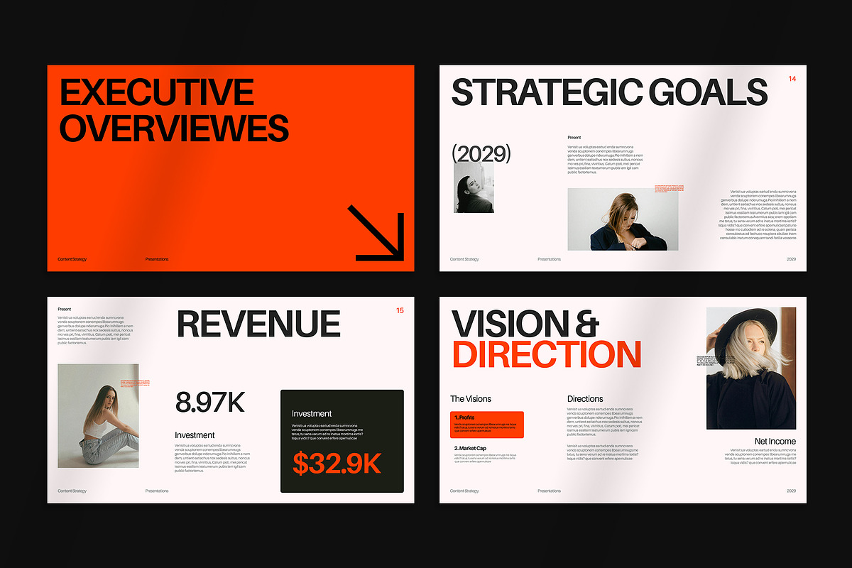 Content Strategy Presentation, a Presentation Template by Oriofix (Photo 8 of 10)