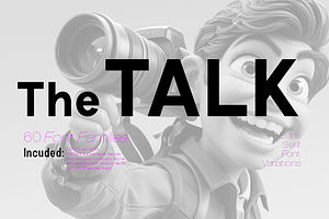 The Talk Sans Serif Font Family