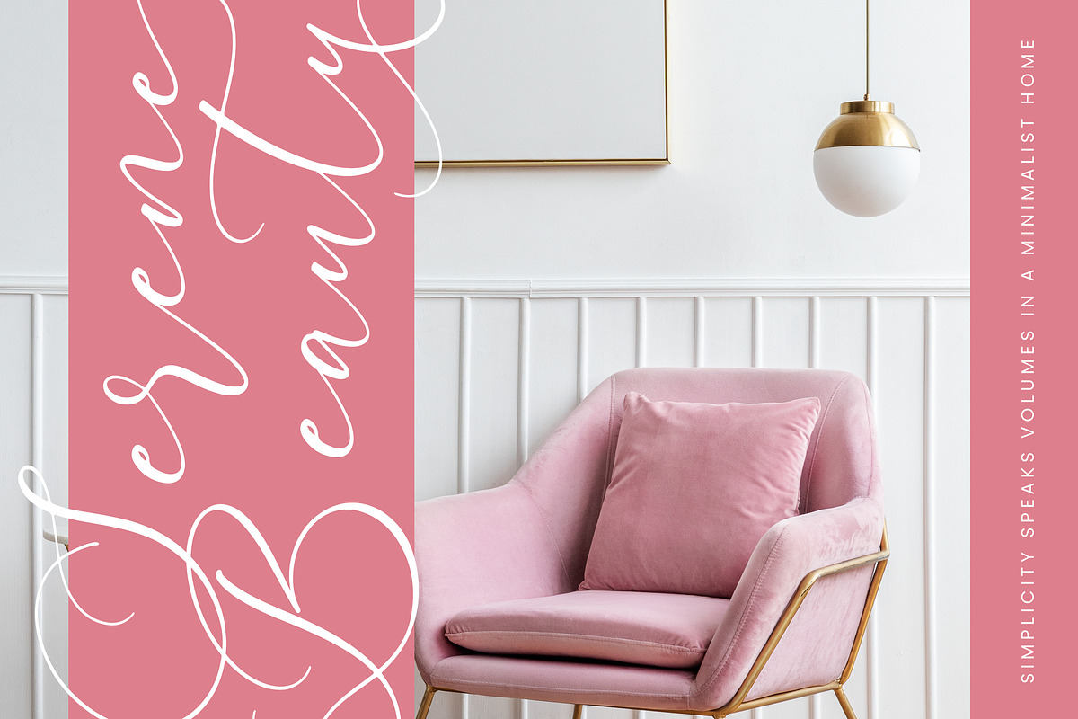 Pertysh Tulipita Stylish Calligraphy, a Script Font by stylishtype.co (Photo 3 of 20)