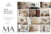 Entire Shop Frame Mockup Bundle, a Household Mockup by Mockup Art Atelier (Thumbnail 34 of 55)