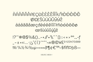 Avilar - Display Font