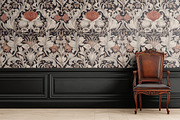 Vintage Wallpaper Paneling Mockup, a Household Mockup by 1001 mockups (Thumbnail 7 of 7)