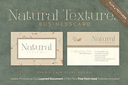 Natural Texture - Business Card, a Business Card Template by easytemplates.store (Thumbnail 1 of 2)
